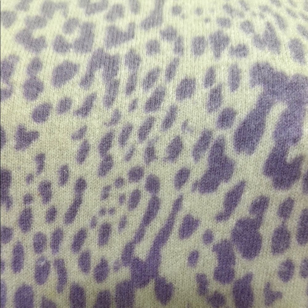 Pure Collection Leopard Print Sweater. - Picture 2 of 6